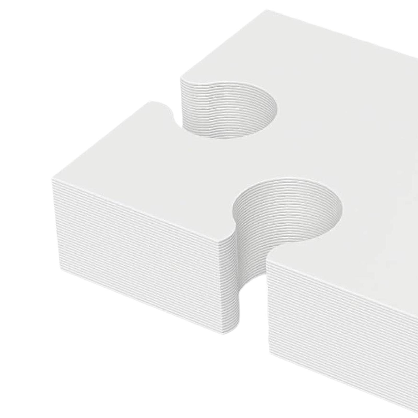 Puzzle Blank White - 30 Peças de Quebra-Cabeça em Branco