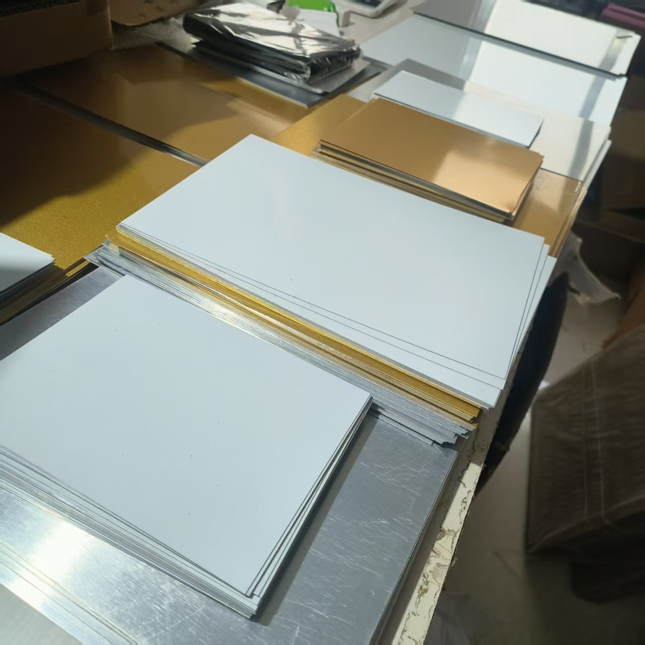10 folhas de placas de alumíni - Coaster Sublimation Blank avaliação e preço