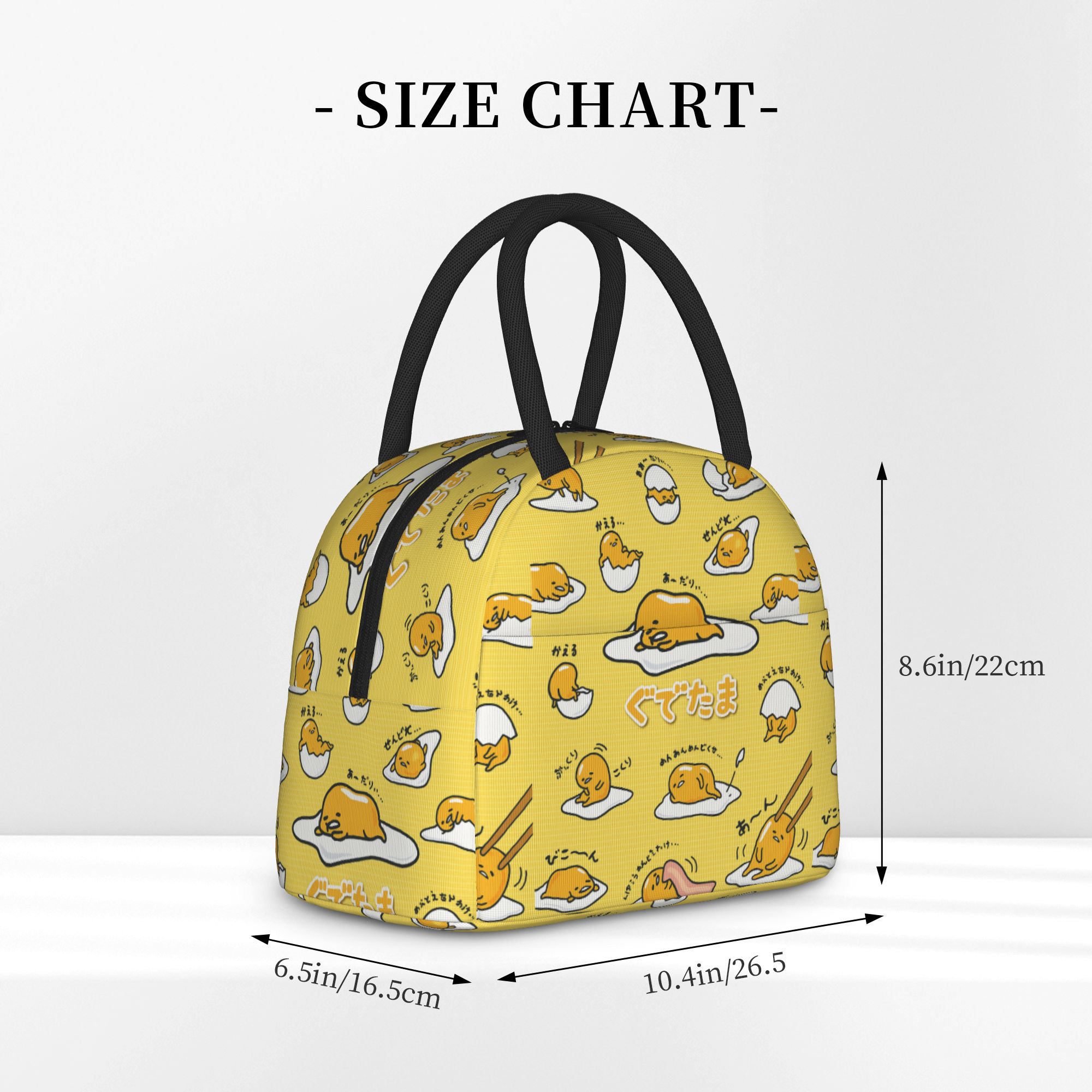 Bolsa Térmica Gudetama Ovo Fof - Tote Bag Sublimation avaliação e preço